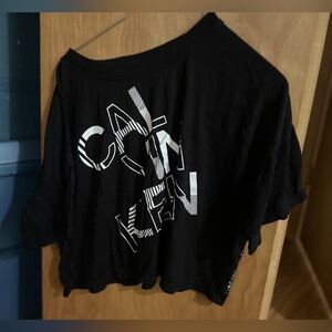 Calvin Kline, oversized cropped T-Shirt size MEDIUM